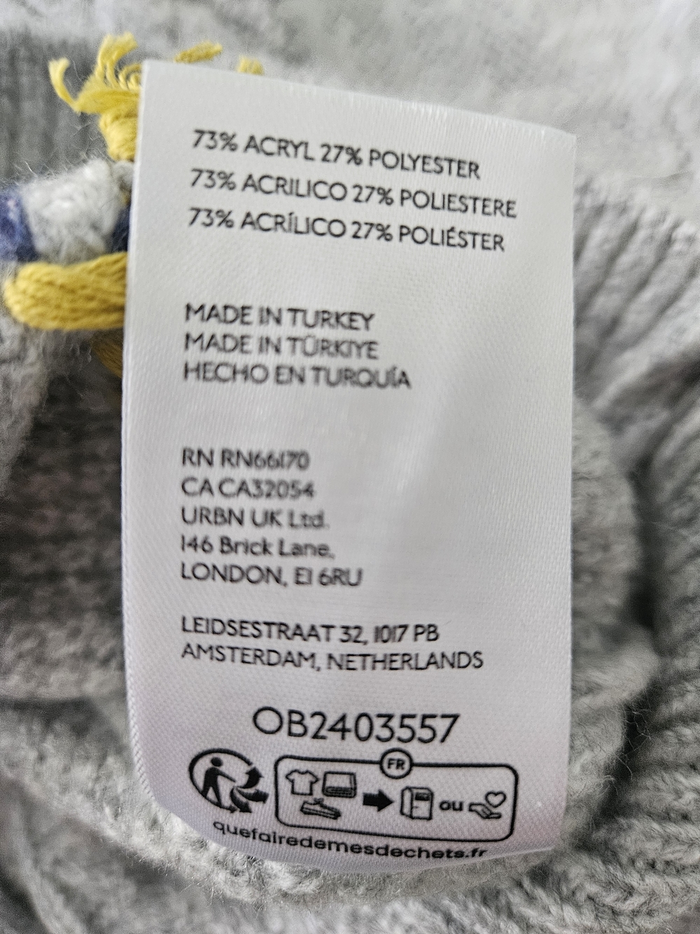 Anthropologie Pilcro Knit Sweater with Embroidered Cottage Motif - Picture 5 of 5